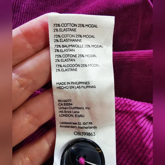 Anthropologie Burgundy Wide Leg Pants - Picture 16 of 16